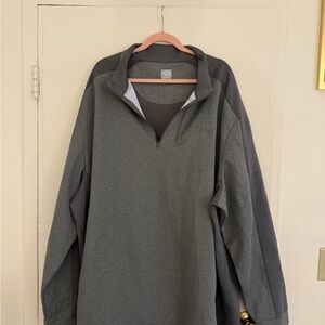 Callaway Men's Charcoal Quarter-Zip Pullover